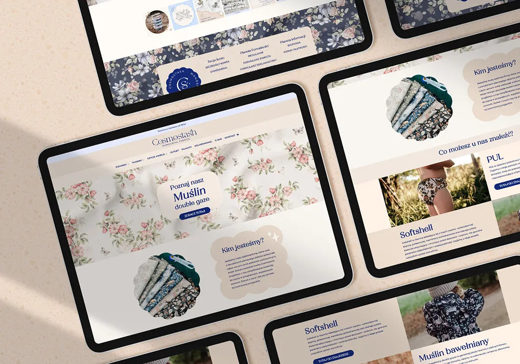 Cosmostash po rebrandingu Cosmostash po rebrandingu