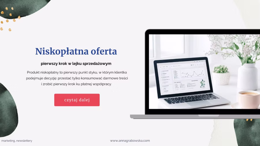 Niskopłatna oferta – pierwszy krok w lejku sprzedażowym