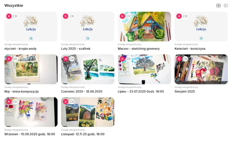 warsztaty akwarelowe art club